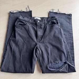 Abercrombie & Fitch Black Flare Jeans